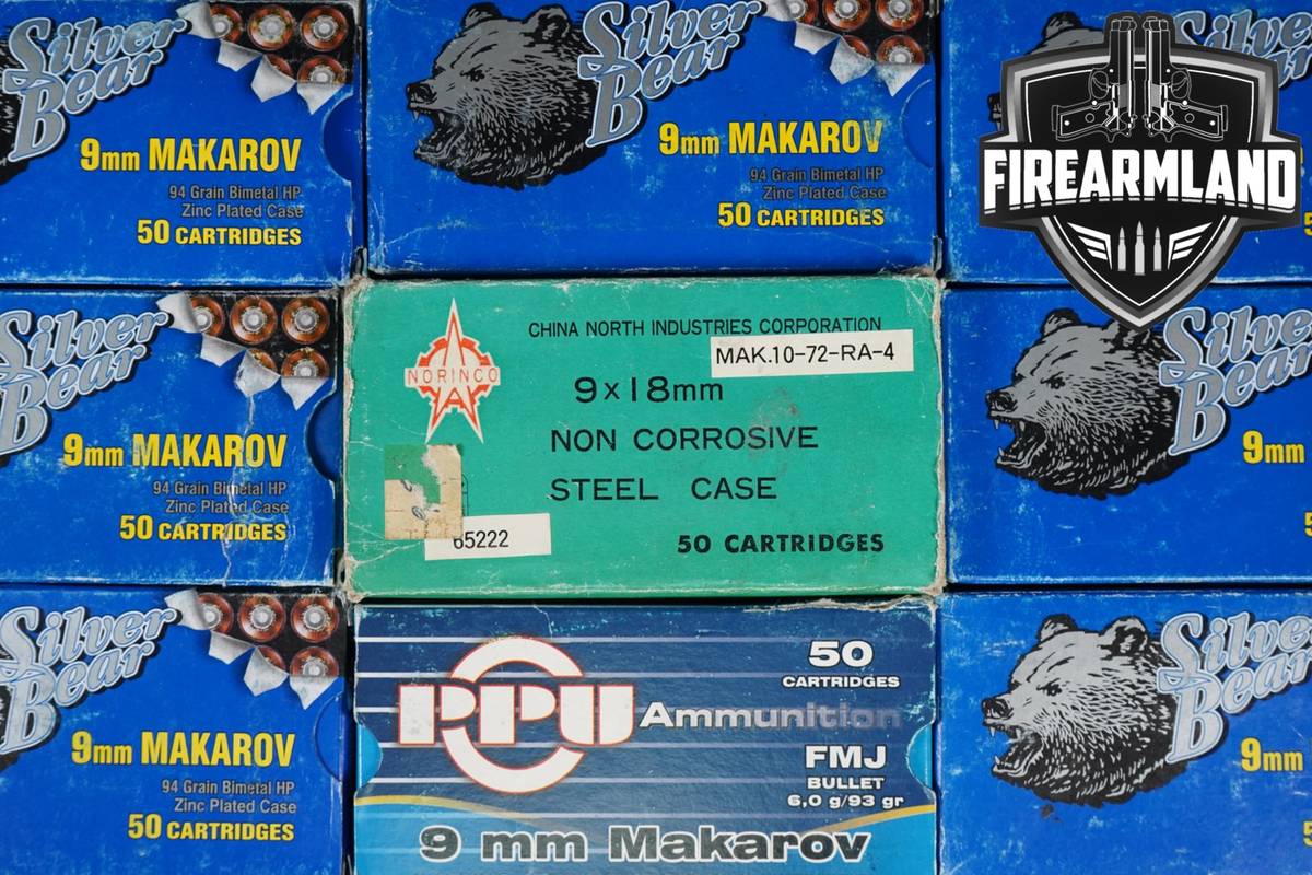 450 RDS! 9x18mm Makarov Ammo 9x18 Ammunition