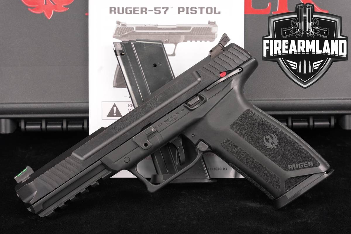 Ruger-57 5.7x28 5.7 FiveseveN Ruger57 Optics-Ready +2 MAGS & ORIG CASE