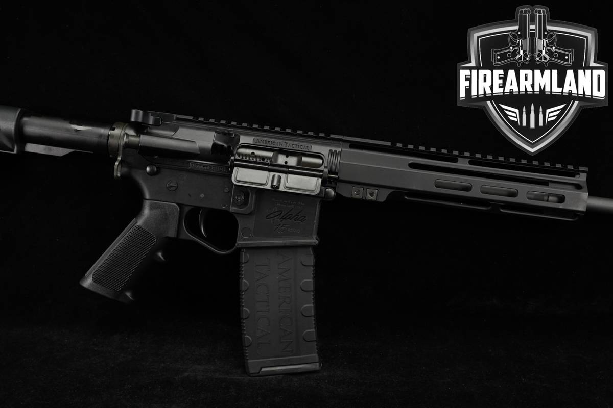 American Tactical Alpha-15 5.56 NATO AR AR15 16" Alpha15 M-LOK, THREADED