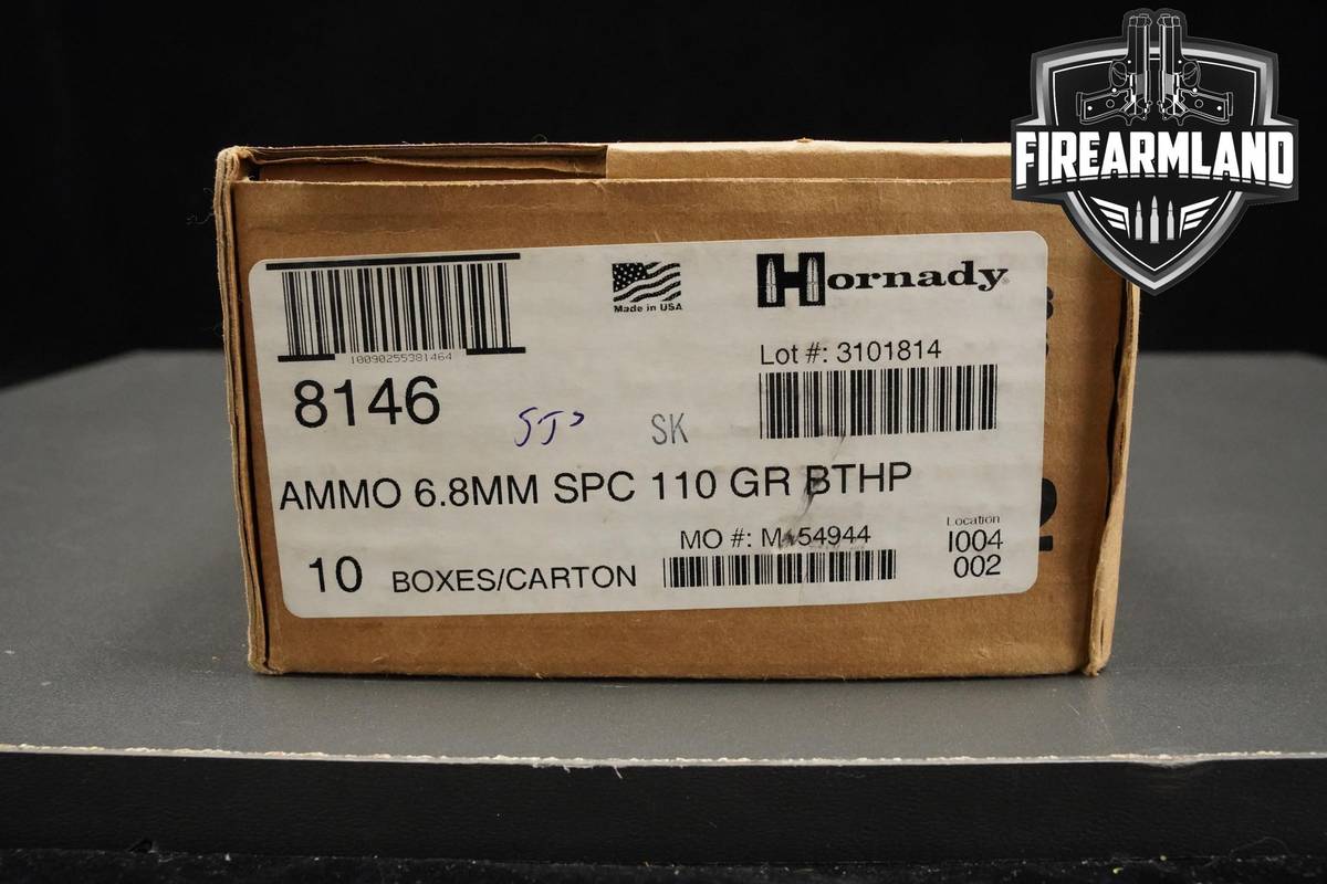 6.8 Rem SPC Ammo 6.8-Rem-SPC Ammunition 200 ROUNDS