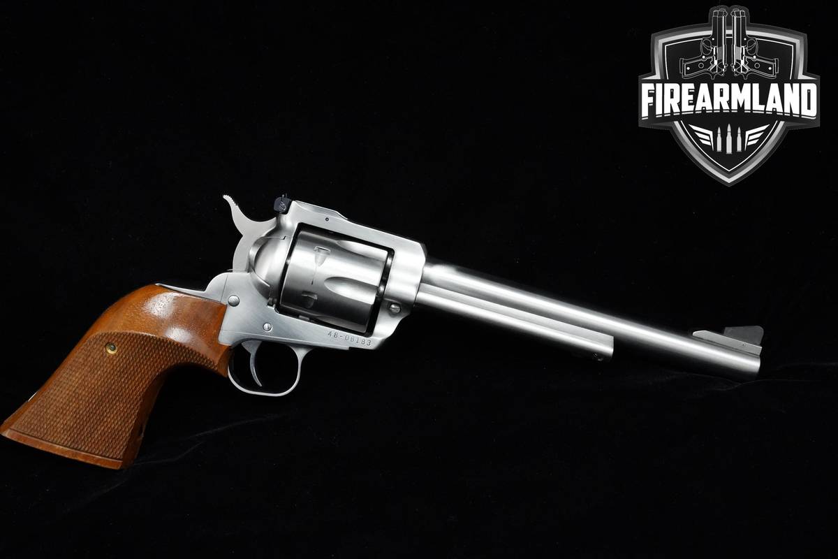 2002 Ruger New Model Blackhawk Stainless 45 Colt Ruger-New Blackhawk SAO
