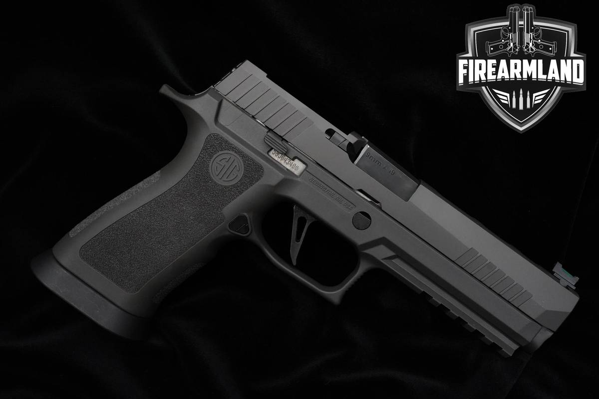 Sig Sauer P320 XFive Legion 9mm 4.9" Legion Gray Sig X-Five Sauer ORIG CASE