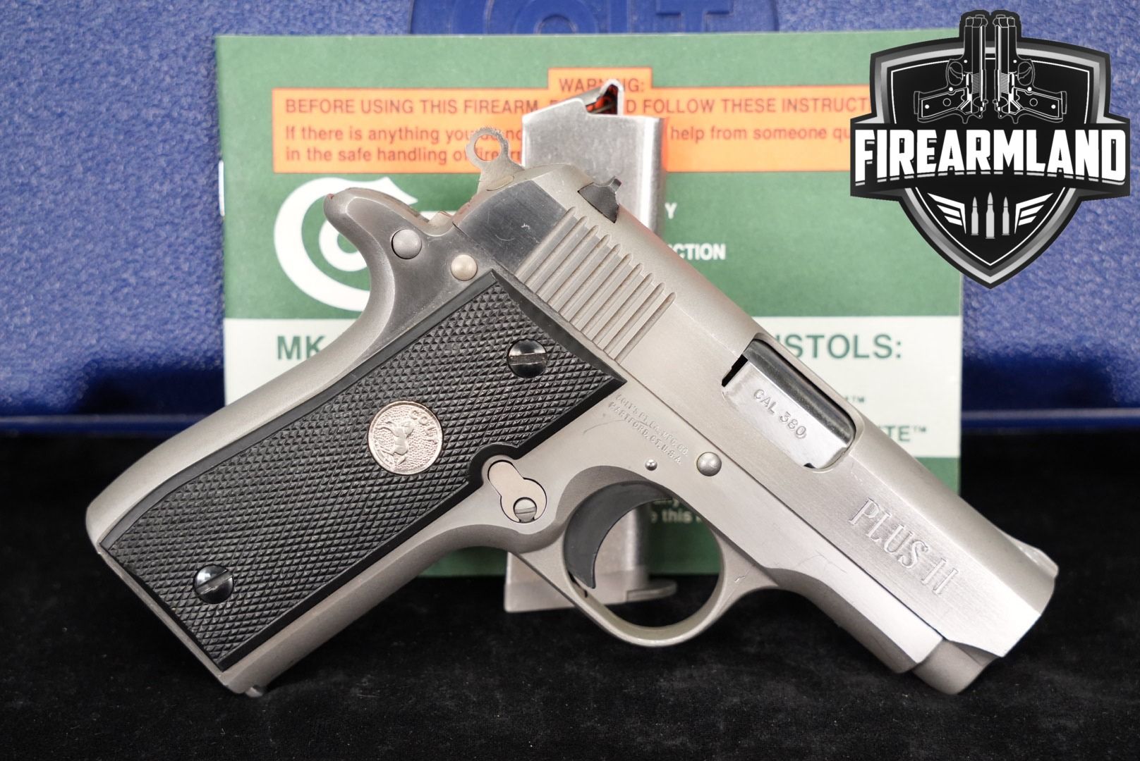 1993 Colt Mustang Mark IV Series 80 Plus II .380 ACP 1911 | Live