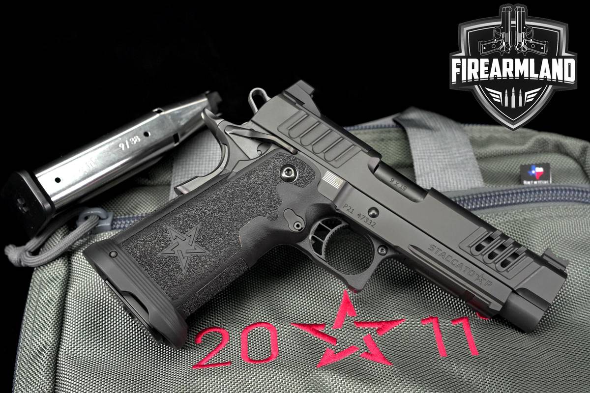 Staccato STI P 9mm 1911 4.4" 2011 +2 MAGS & ORIG CASE