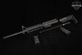 Multiple Manufacturers AR-15 Quad Rail Upper Receiver 5.56mm NATO in Very Good Condition Image 2