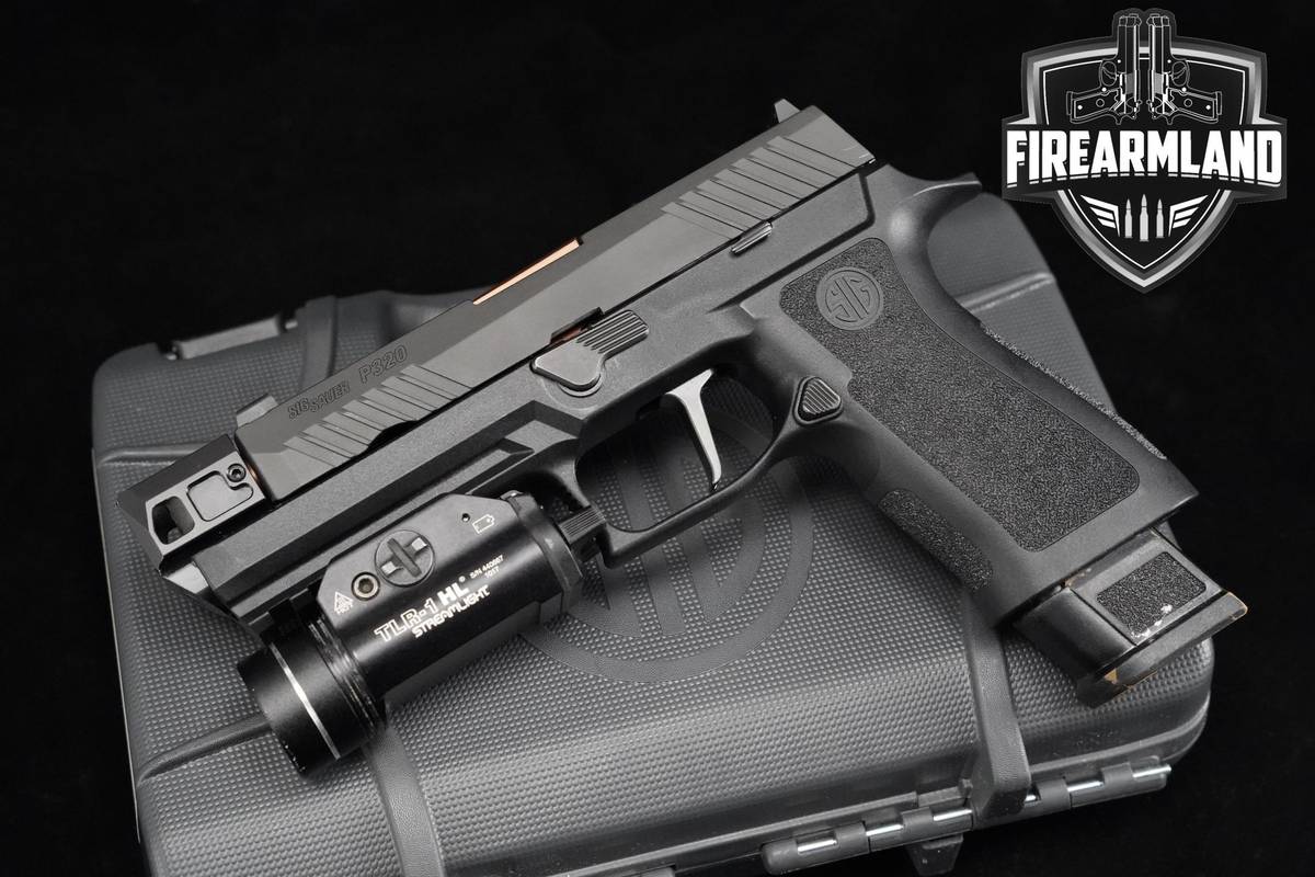 UPGRADED Sig Sauer P320 Comp 9mm 4.5" Sig-Sauer P320-Comp +5 MAGS & HOLSTER