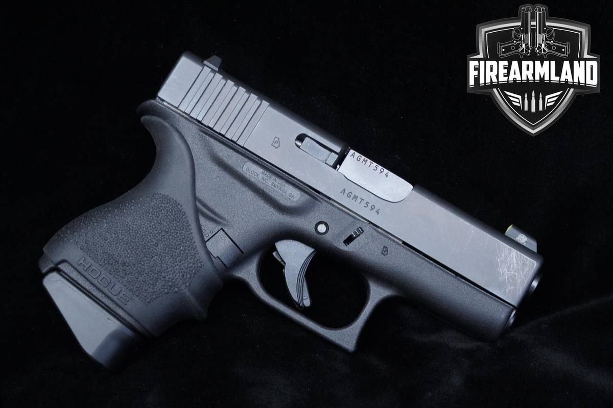 Glock 43 Gen5 9mm 3.41" Glock G43 Gen-5 +3 MAGS & ORIG CASE