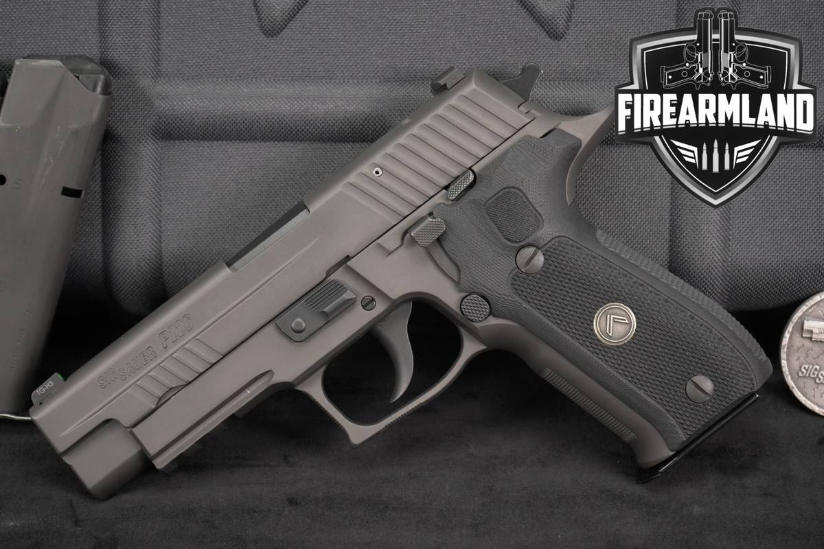 Sig Sauer P226 Legion DA/SA 40 S&W 4.4 P 226 +3 MAGS & ORIG CASE