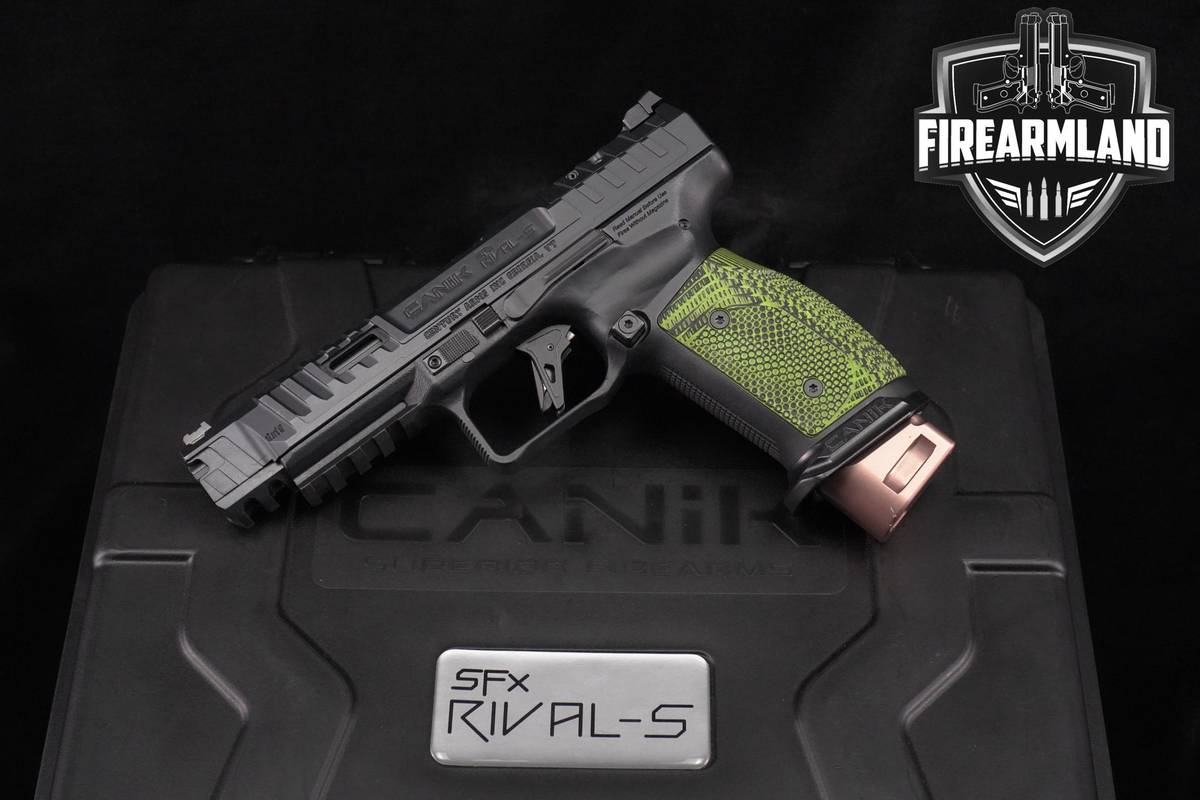 Canik SFx Rival-S Dark Side 9mm 5" +4 MAGS, ORIG CASE & HOLSTER