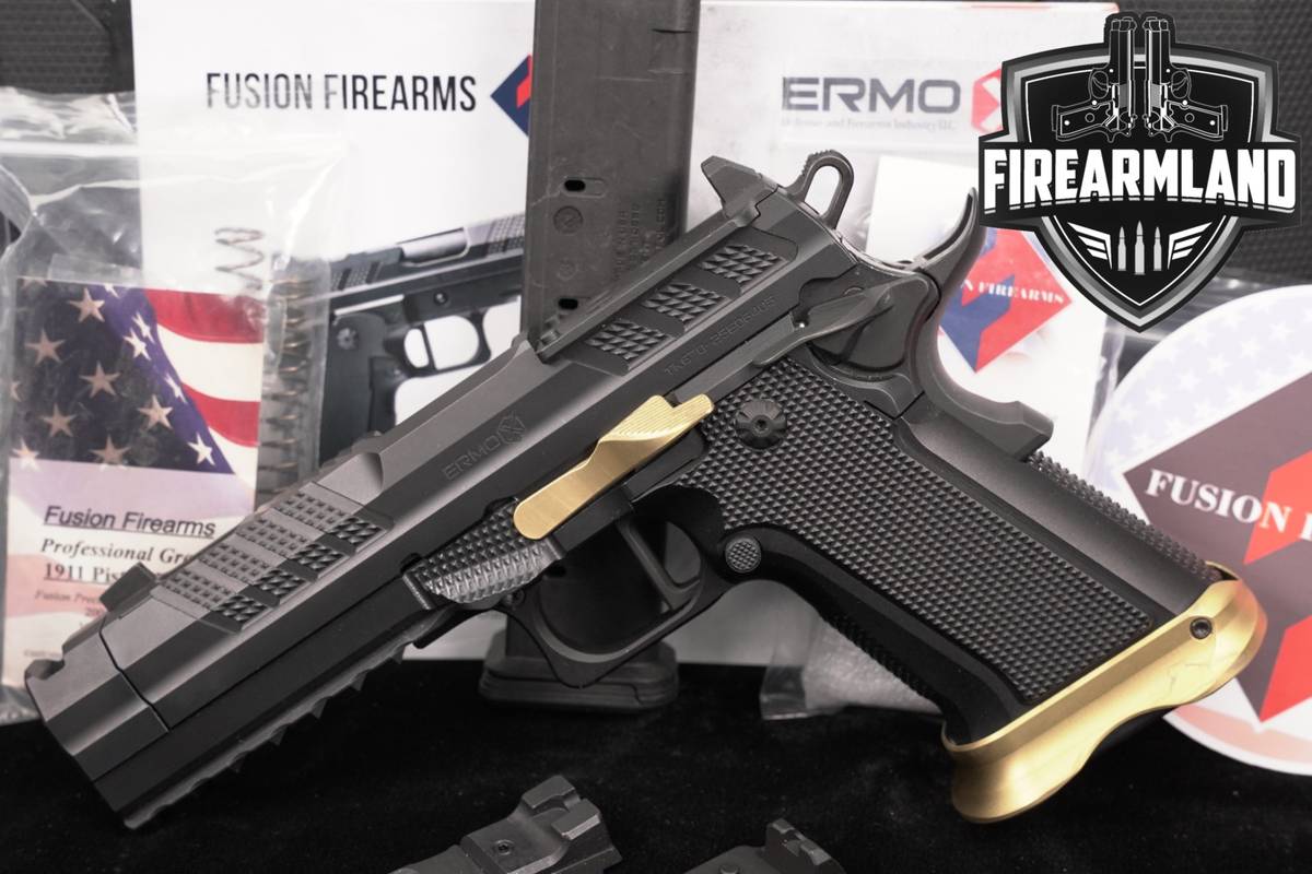 Fusion Firearms XP-PRO Comp 9mm Optics-Ready 1911 2011 +2 MAGS & ORIG CASE