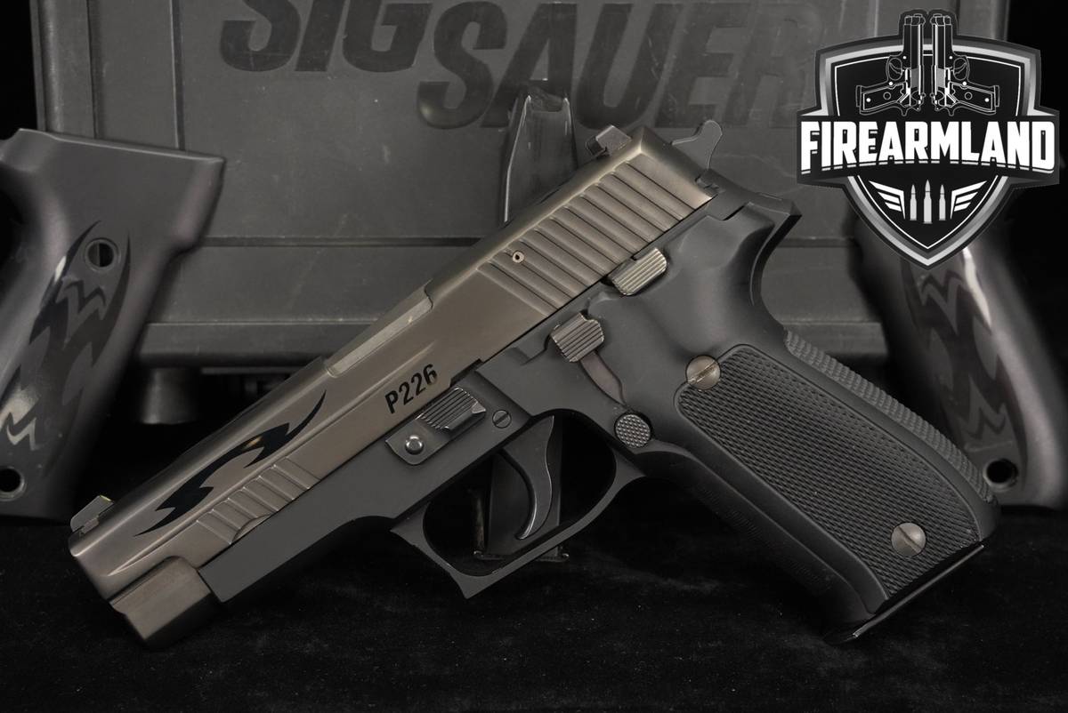 LIMITED Sig Sauer P226 Tribal Two-Tone 9mm 4.4" P-226 +2 MAGS & ORIG CASE