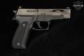 Sig Sauer P226 Tribal Two-Tone 9mm Luger Two-Tone Stainless & Black in Very Good Condition Image 4