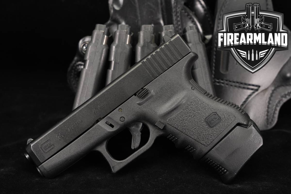 Glock 36 G36 45 ACP 3.78" +6 MAGS & HOLSTER