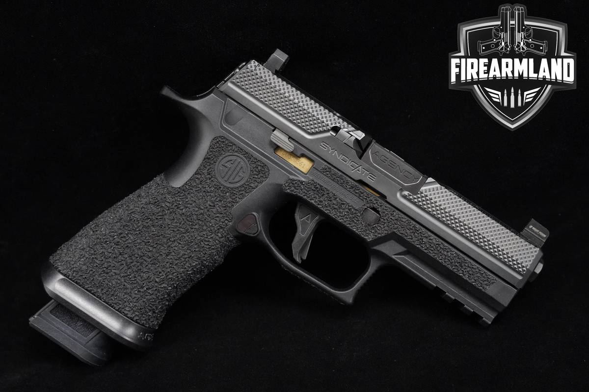 Sig Sauer Agency Arms P320 Syndicate 9mm Agency-Arms-Syndicate +ORIG CASE