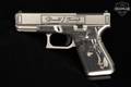 Glock Glock 19 Gen5 MOS, Trump Fight Edition 9mm Luger Silver in Excellent Condition Image 3