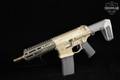 Q Honey Badger Pistol .300 AAC Blackout (7.62x35mm) Tan & Gray in Very Good Condition Image 2