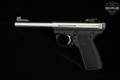 2010 Sturm Ruger 22/45 Mark III Target .22 LR Two-Tone Stainless in Very Good Condition Image 5