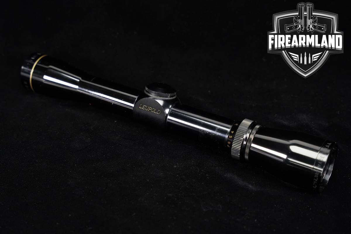 1981 Leupold Vari-X II 2-7x33 Duplex SFP MOA Reticle