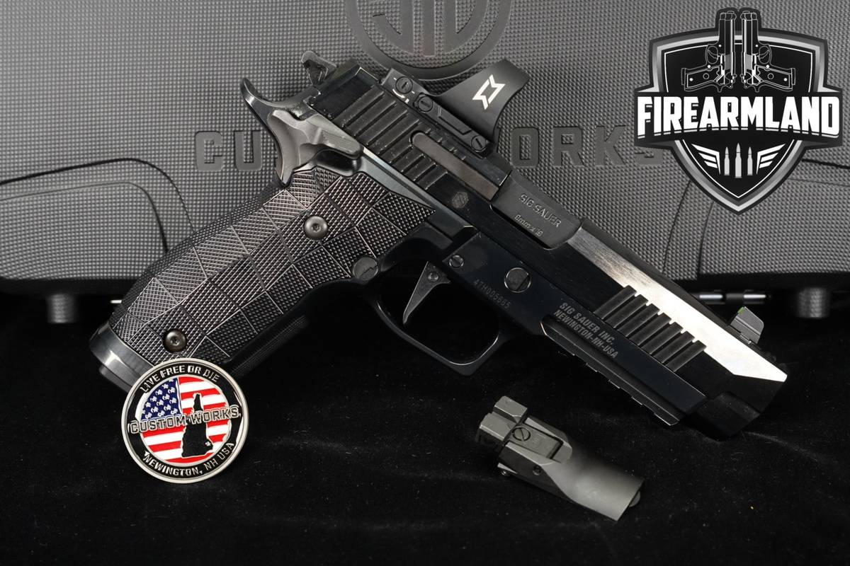 LIMITED Sig Sauer P226-XFIVE Reserve Collection, Custom Works P-226 +3 MAGS