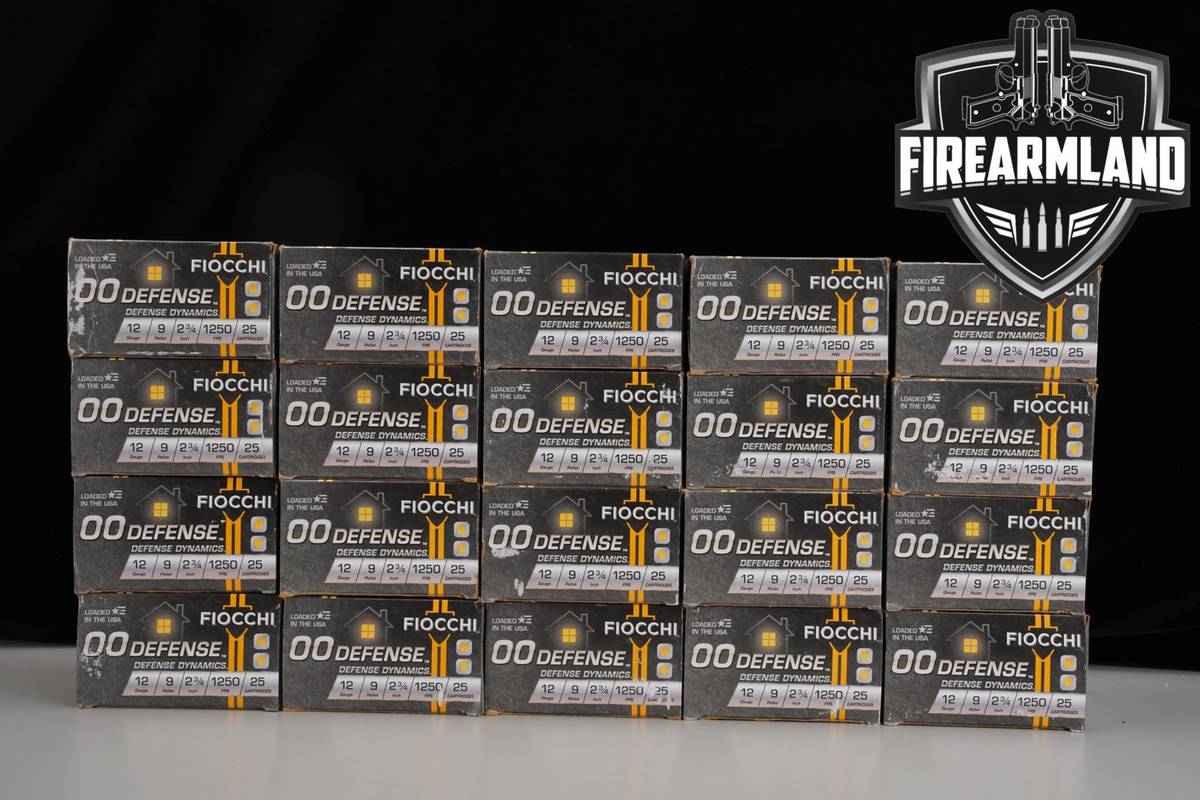 500 RDS! 12 Gauge Buckshot Ammo 12Ga
