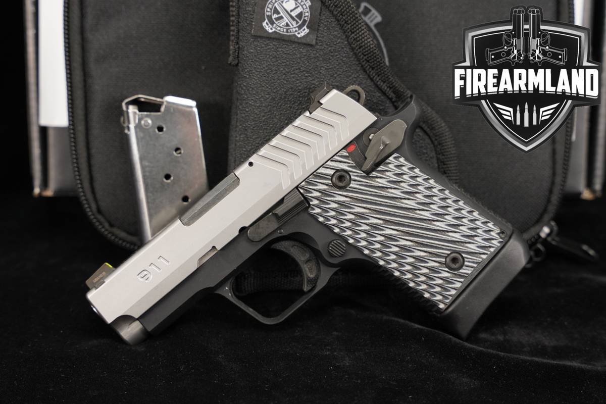 Springfield Armory 911 Stainless 9mm 3" +2 MAGS & ORIG CASE