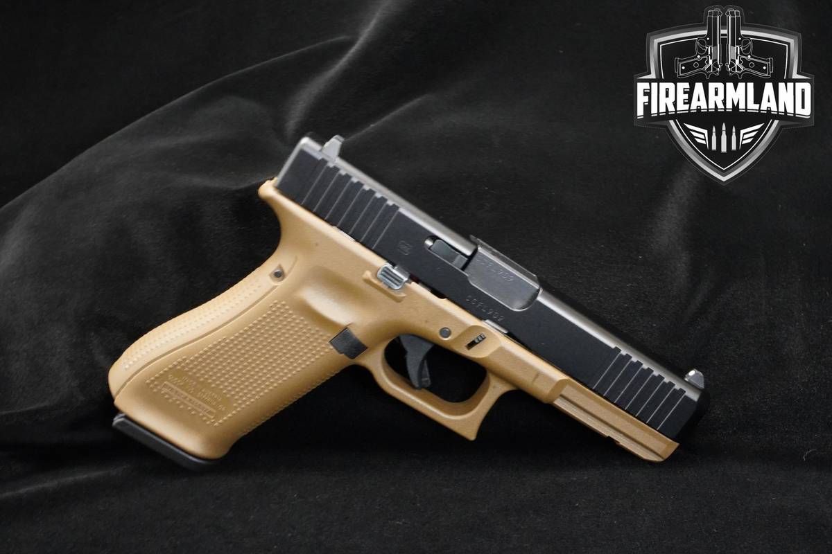 Glock 17 Gen5 9mm 4.49" Two-Tone Glock-17 G17 G-17 Gen-5 3 MAGS & ORIG CASE