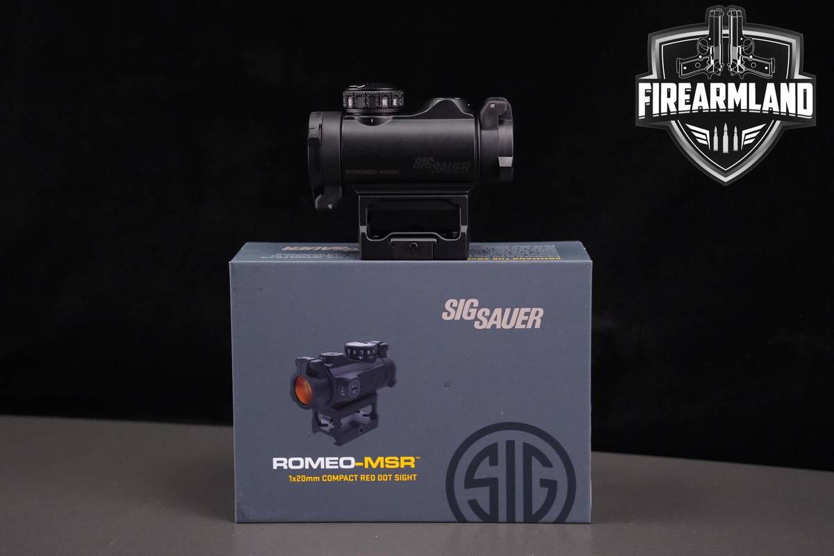 Sig Sauer Romeo-MSR 1x20mm Compact 2 MOA Red Dot +ORIG BOX