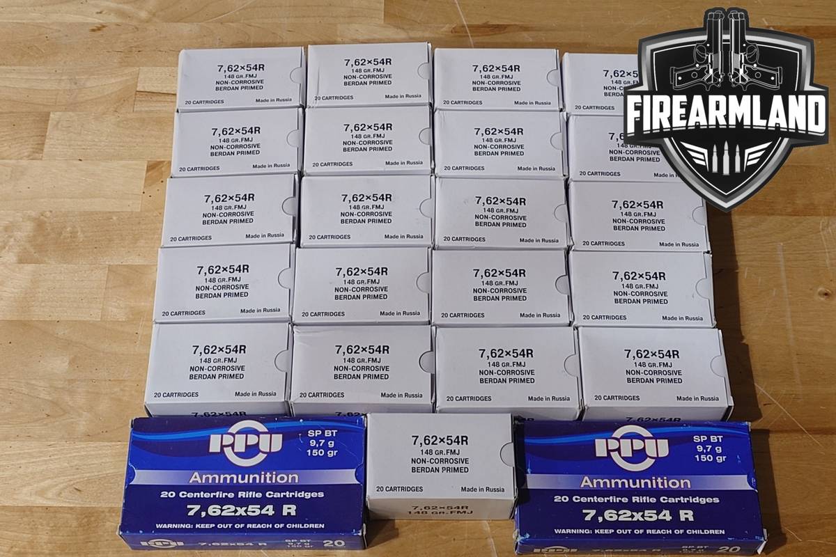 460 RDS! 7.62x54R Ammo 762