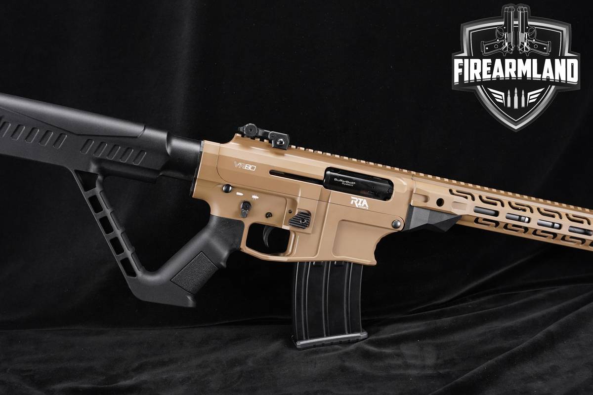 Rock Island Armory RIA VR80 12-Gauge AR-15 AR15 19.5" FDE VR-80 +2 MAGS