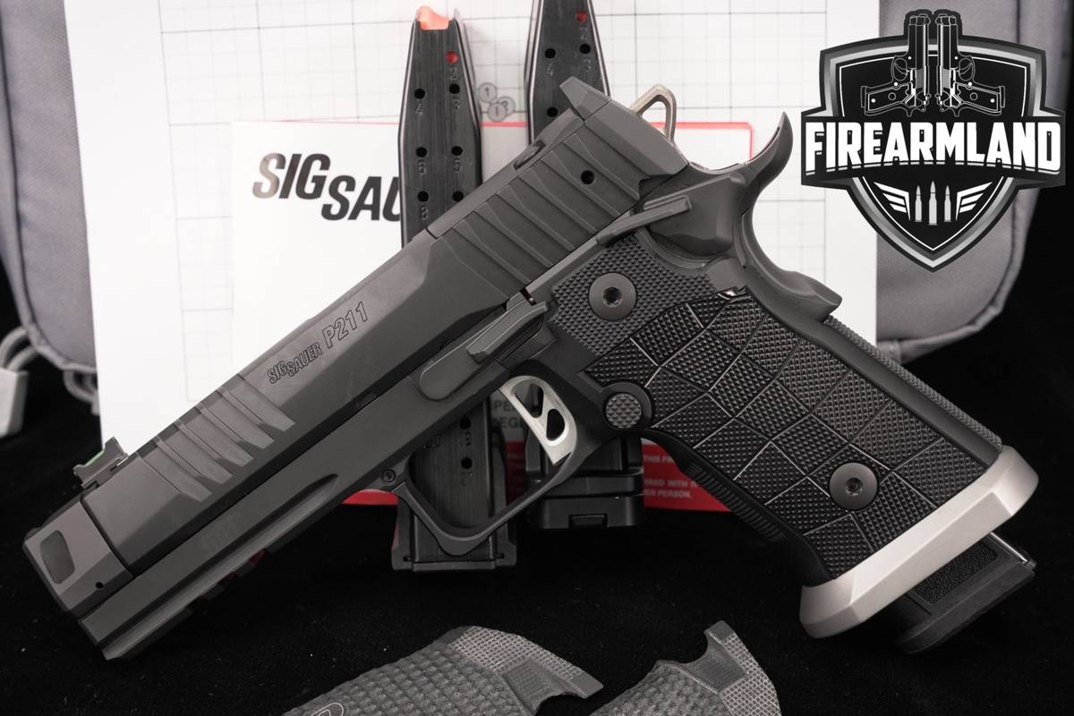 Sig Sauer P211 GTO 9mm Optics-Ready P 211 COMP 2011 +3 MAGS & ORIG CASE