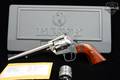 2012 Sturm Ruger New Model Single-Six Convertible .22 LR/.22 WMRF Satin Stainless in Excellent Condition Image 2