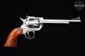 2012 Sturm Ruger New Model Single-Six Convertible .22 LR/.22 WMRF Satin Stainless in Excellent Condition Image 3