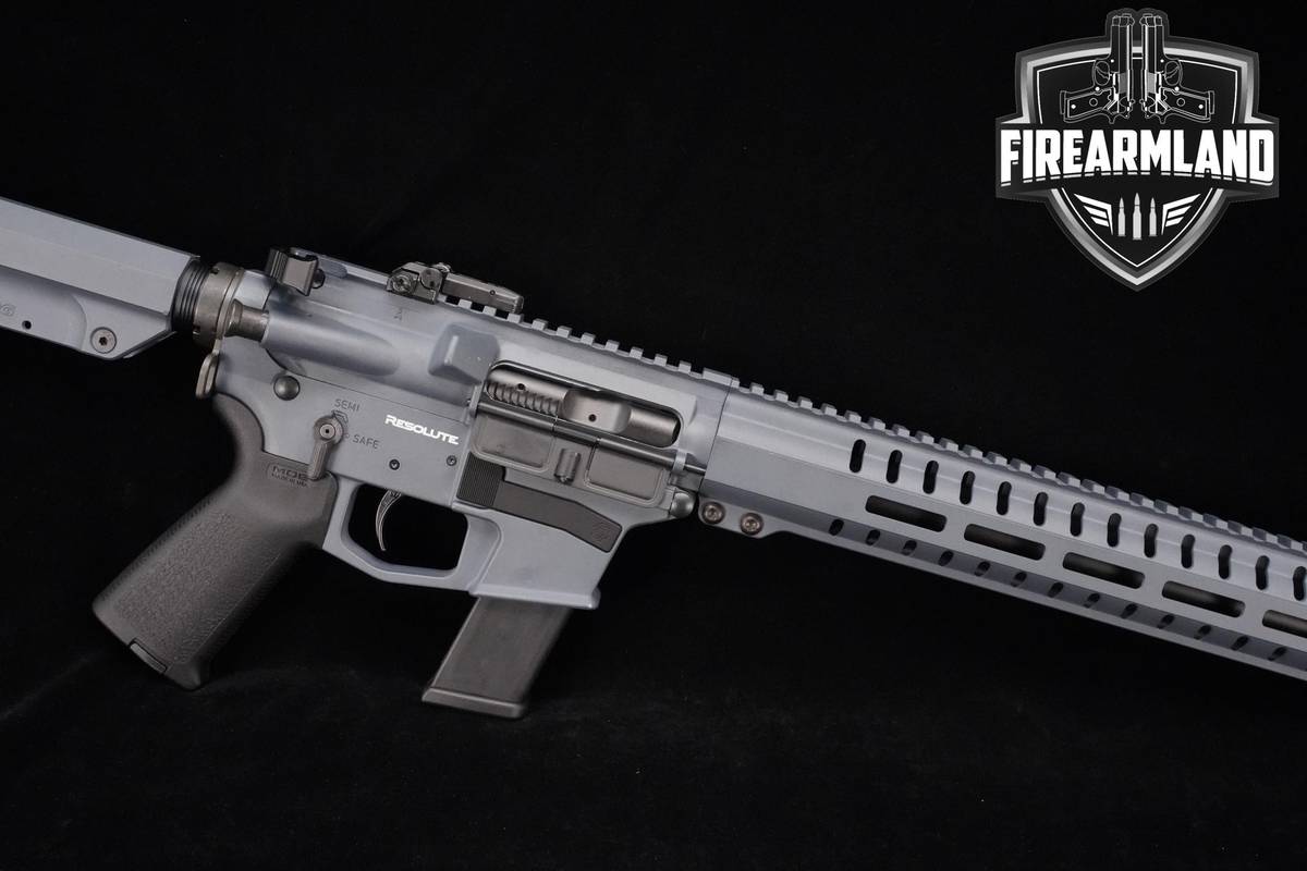 CMMG MkG RESOLUTE 300 45 ACP AR AR15 16.0" Titanium +2 MAGS