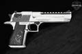 Magnum Research Desert Eagle Mark XIX .50 AE Distressed Black & White in Excellent Condition Image 3