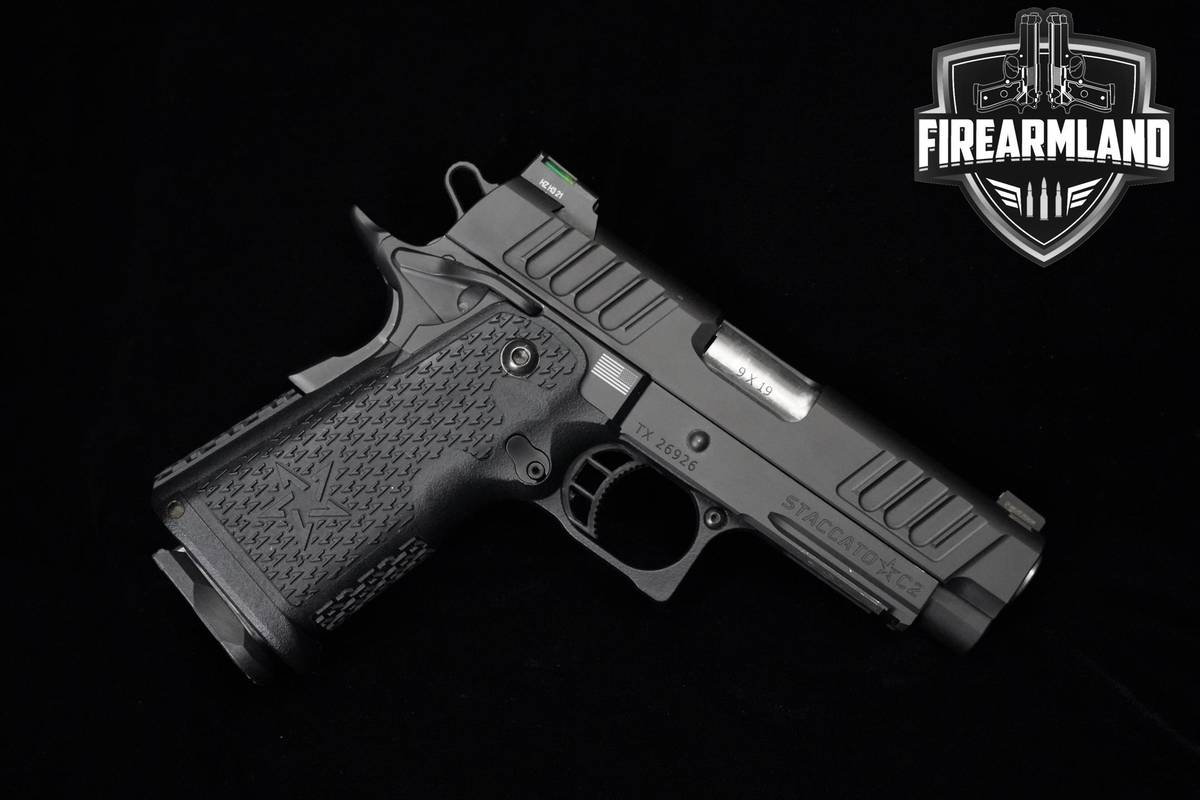 Staccato (STI) C2 9mm 1911 3.9" Staccato C2 1911 MATCH +ORIG CASE