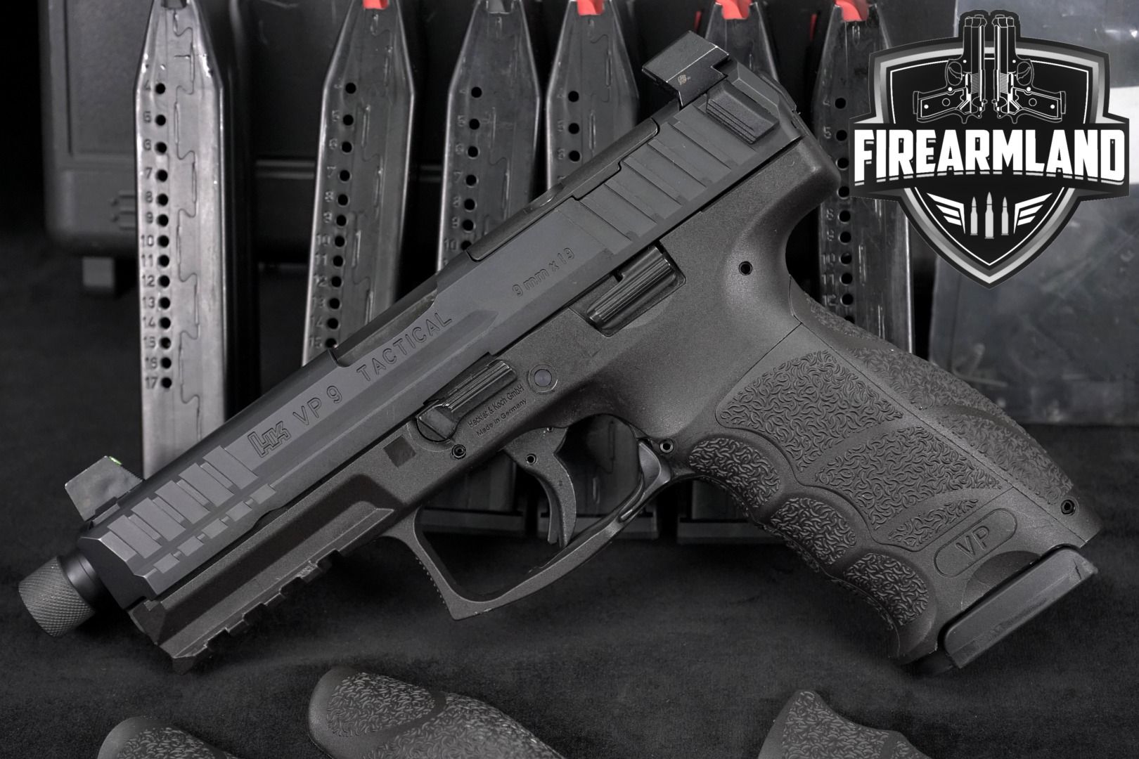 Heckler & Koch VP9 Tactical 9mm Threaded 7 Magazines | Sold