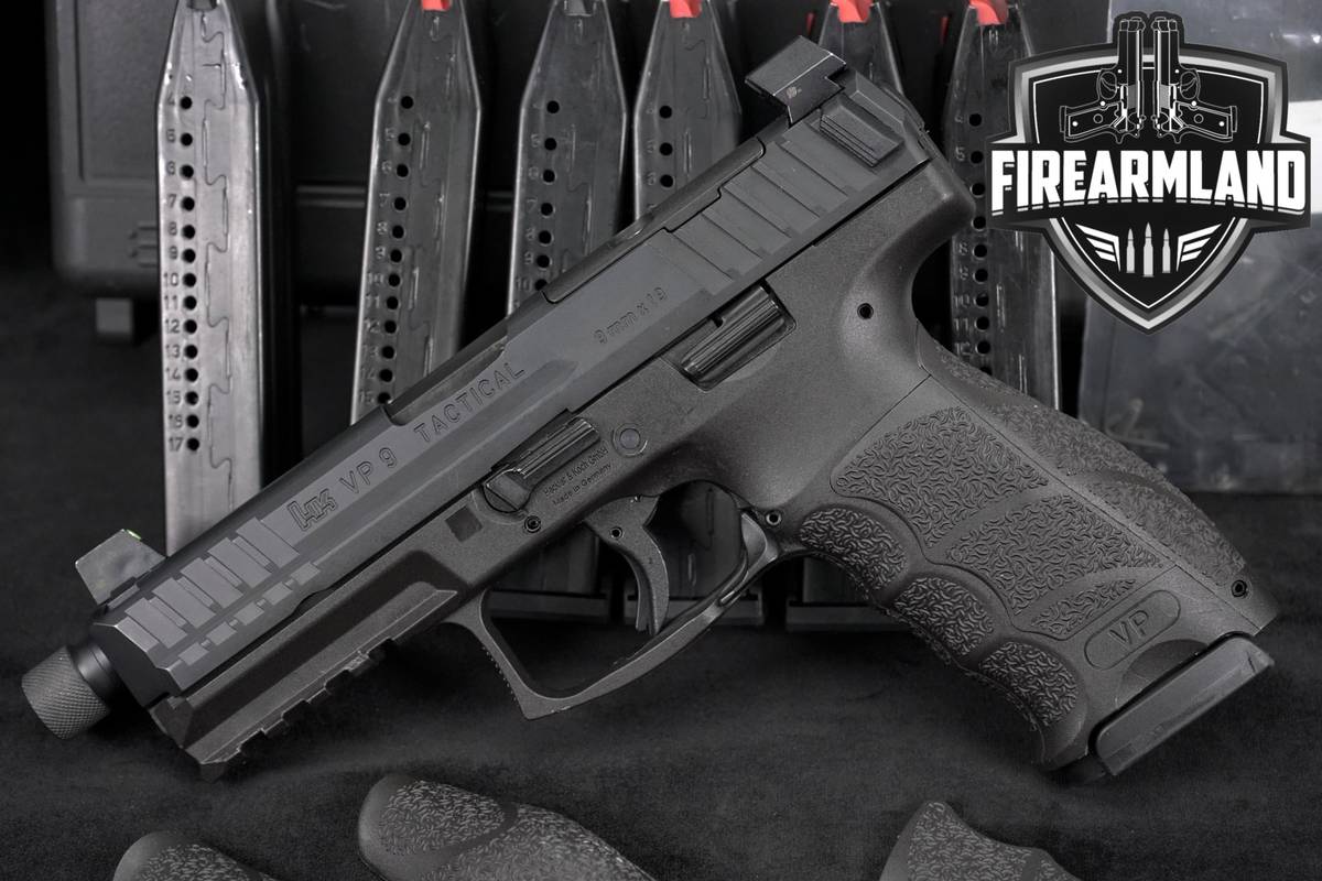 Heckler & Koch VP9 Tactical OR H&K VP-9 9mm THREADED +7 MAGS & ORIG CASE