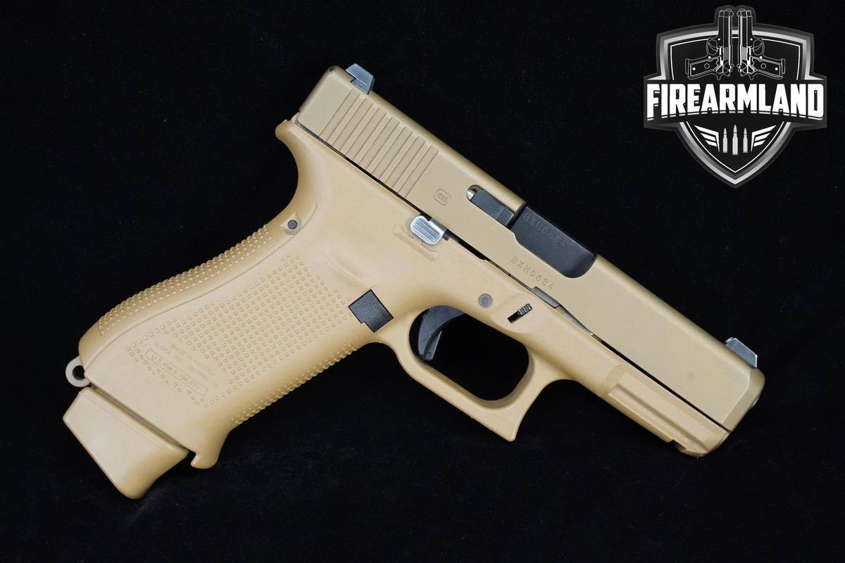 Glock 19X 9mm FDE PVD Glock 19-X G19 G-19X G19X +2 MAGS & ORIG CASE