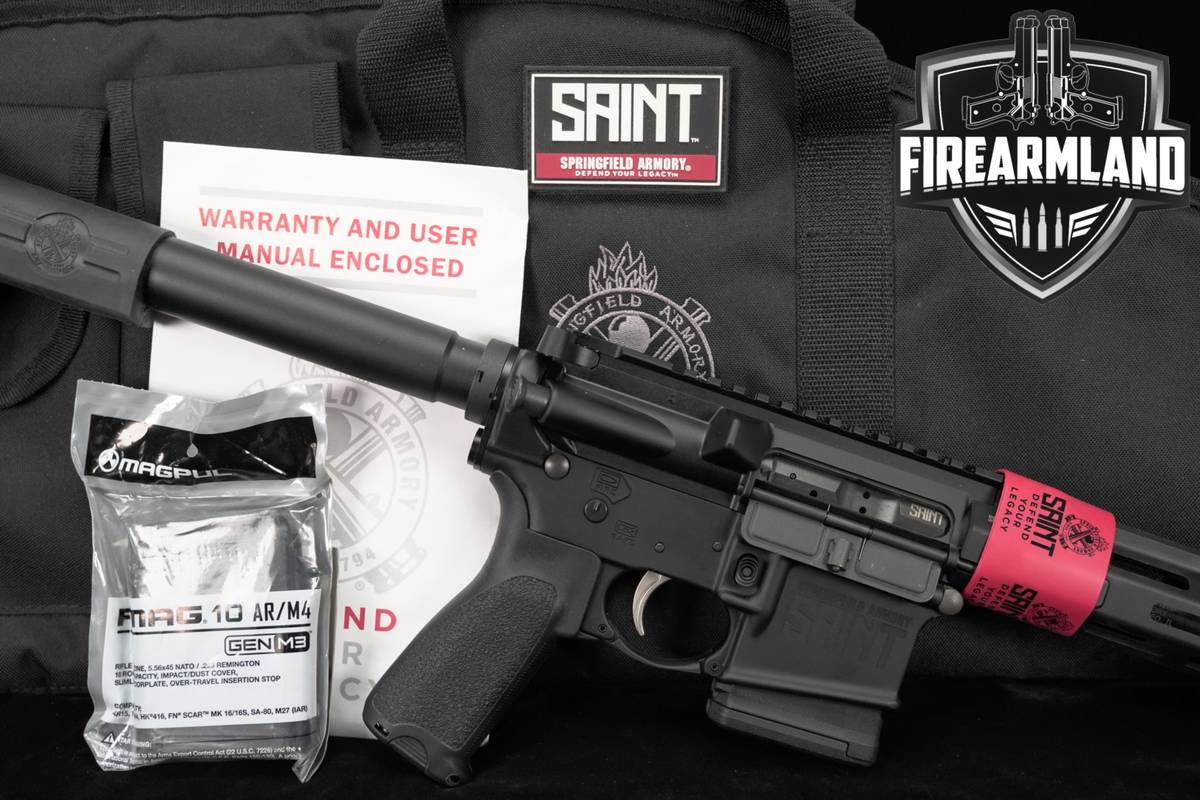Springfield Armory SAINT Victor Pistol 5.56 NATO AR-15 AR15 7.5" +ORIG BOX