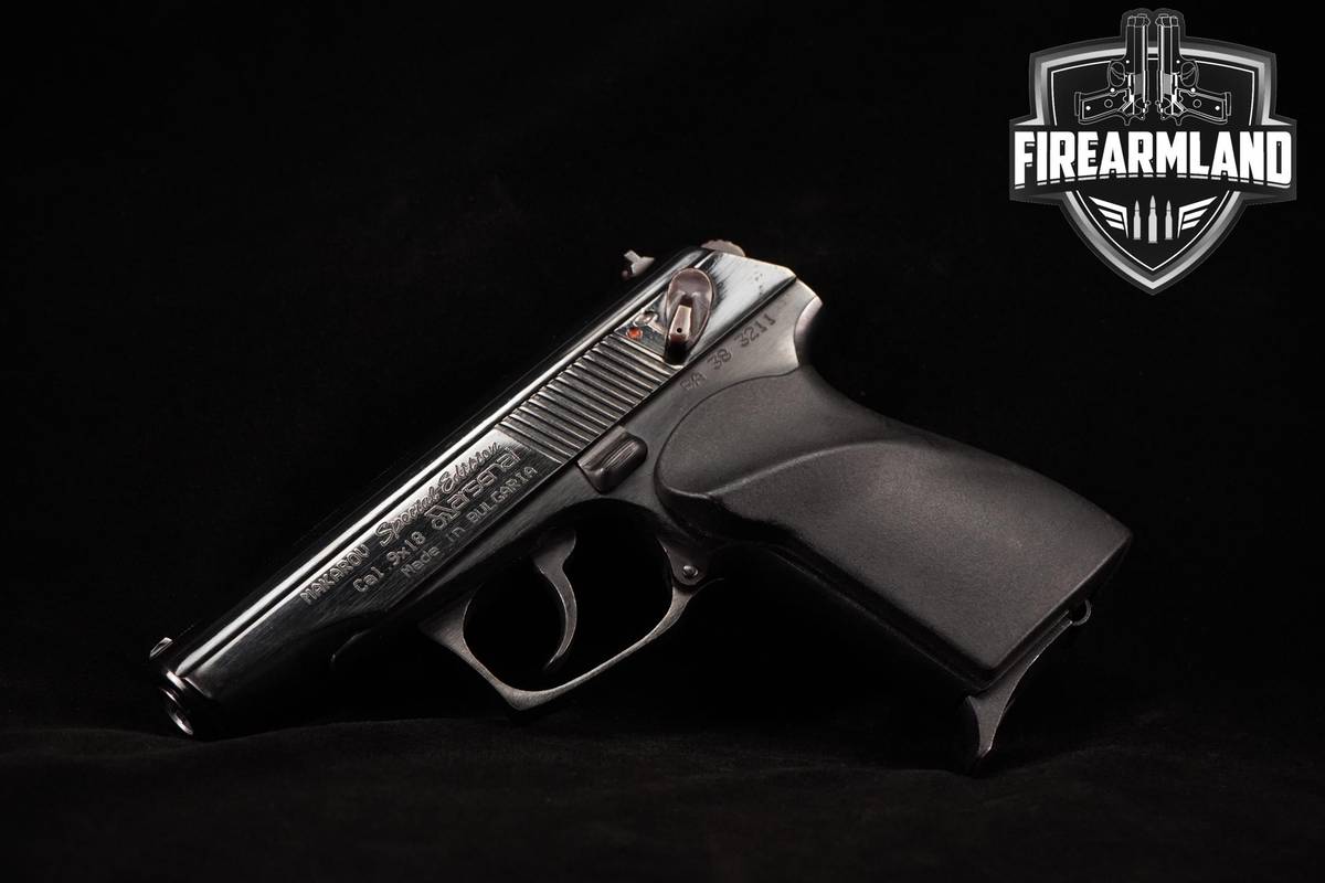 Arsenal Makarov Special Edition 9x18mm Makarov 3.6 Blued +ORIG CASE