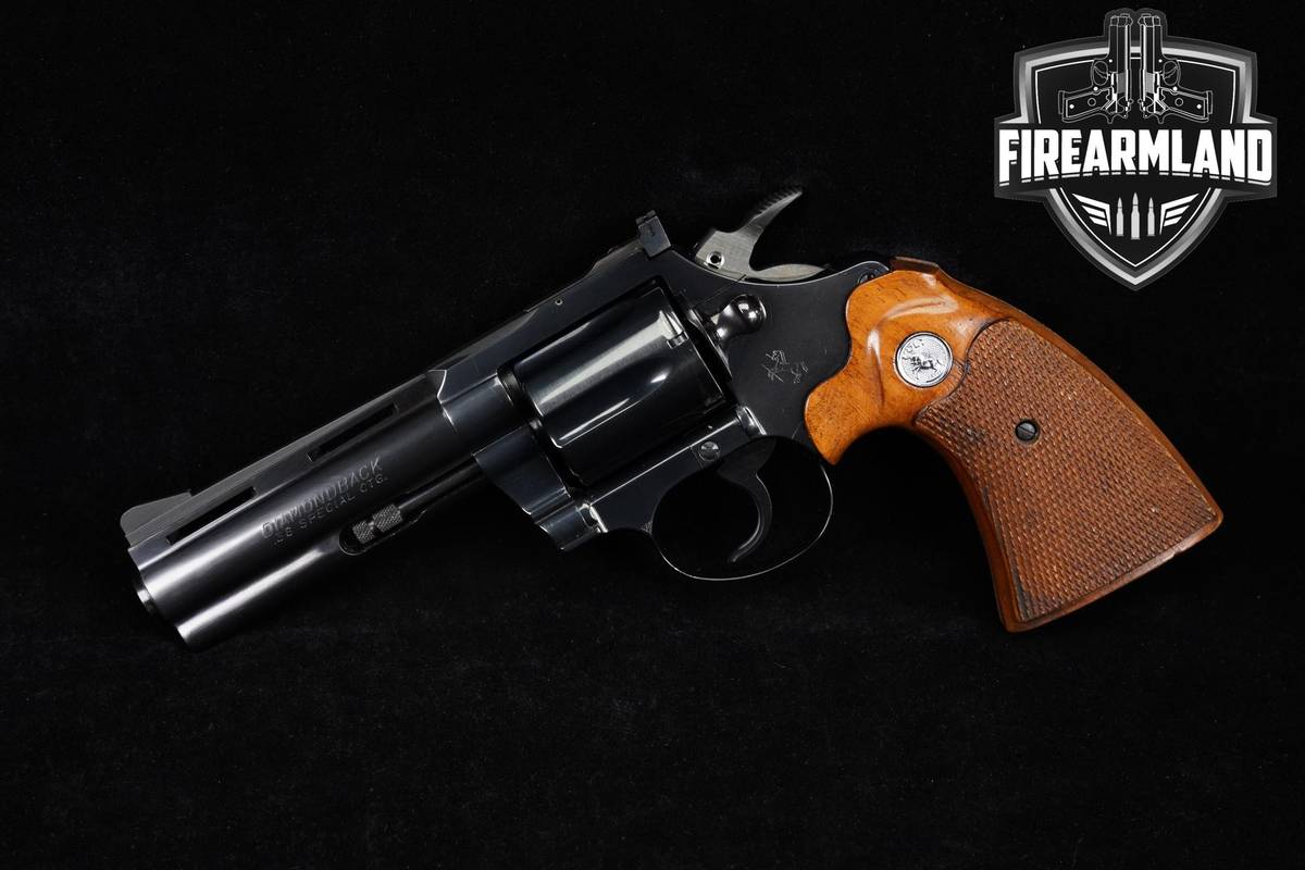 1969 Colt Diamondback 38 Special 4" Blued +ORIG BOX