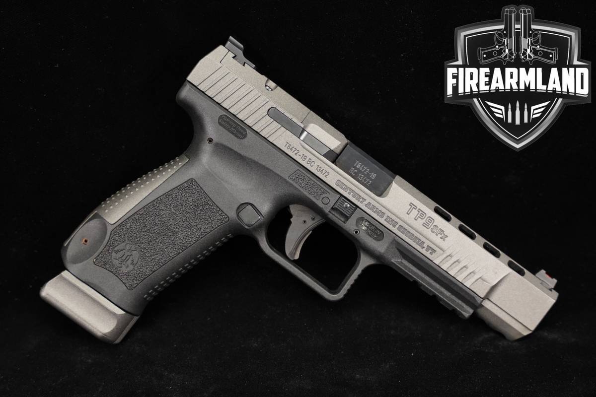 Canik TP9 SFx 9mm Optics-Ready 5.2" Two-Tone Gray & Black TP9SFx