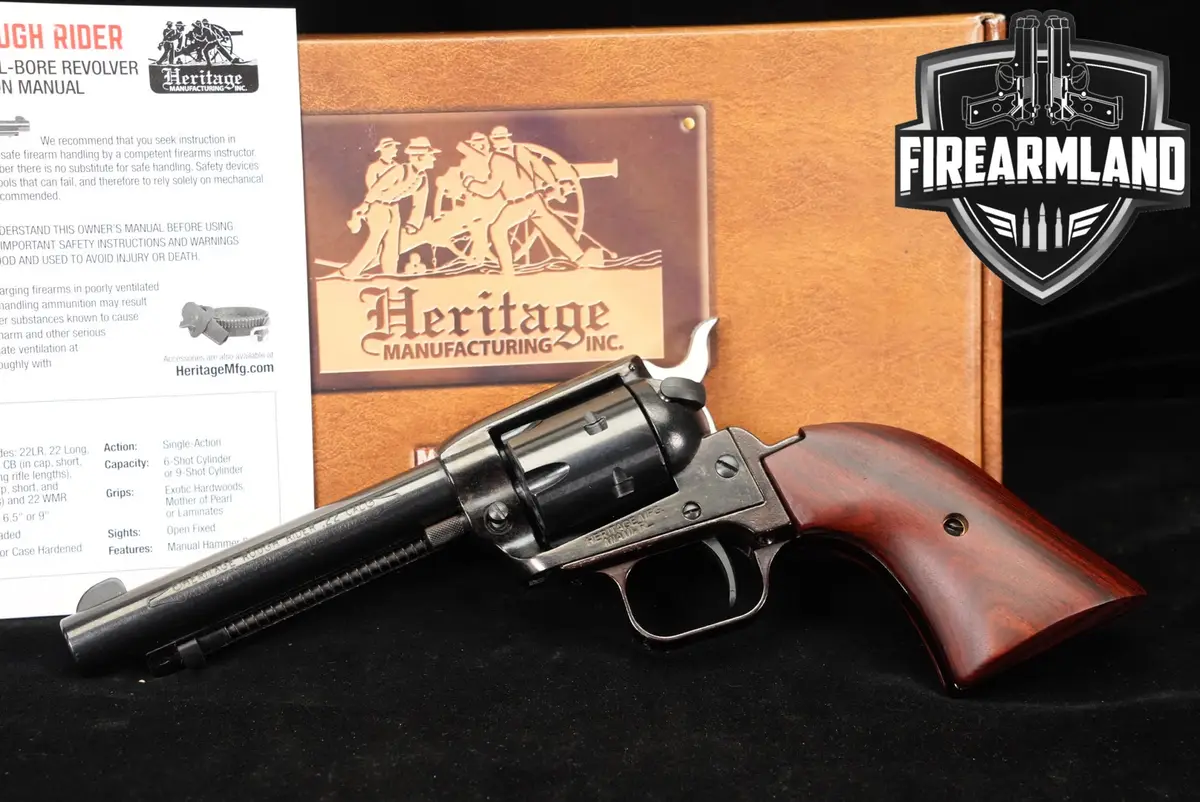 Heritage Manufacturing Rough Rider Small-Bore 22LR 4.75" +ORIG BOX