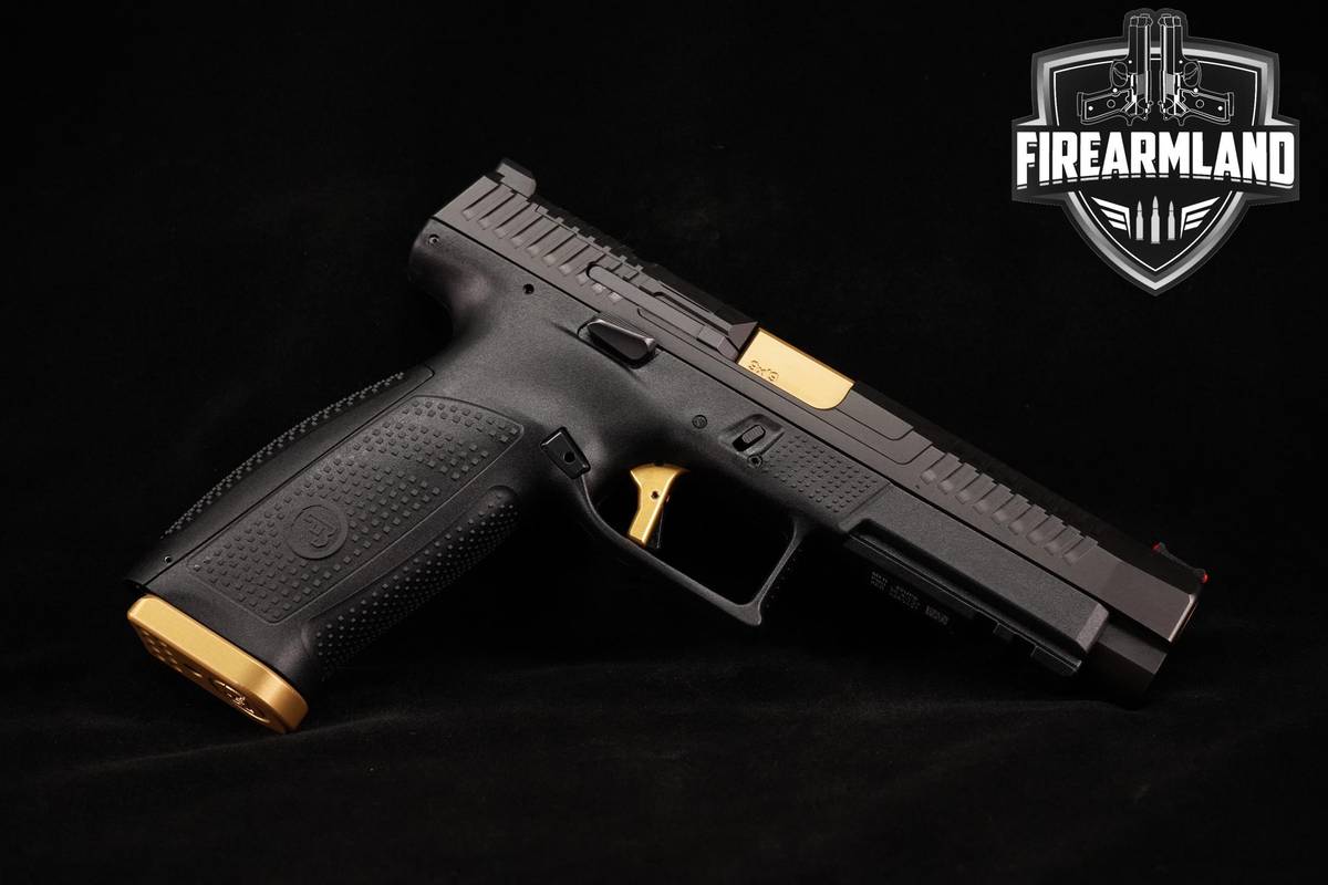 CZ P-10 F Competition Ready 9mm 5" P10 10F +3 MAGS, ORIG CASE & HOLSTER