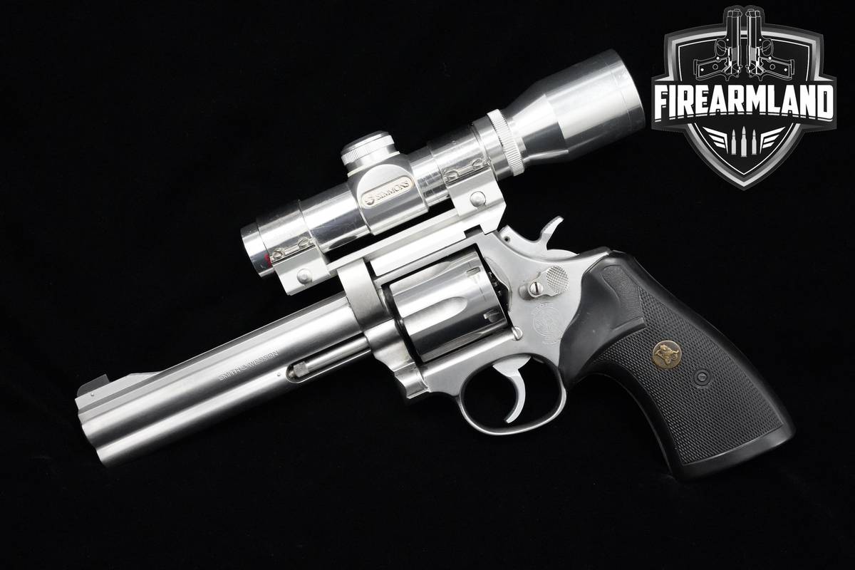 Smith & Wesson (S&W) 686 357 Magnum 5.9" Stainless Steel S&W DA/SA