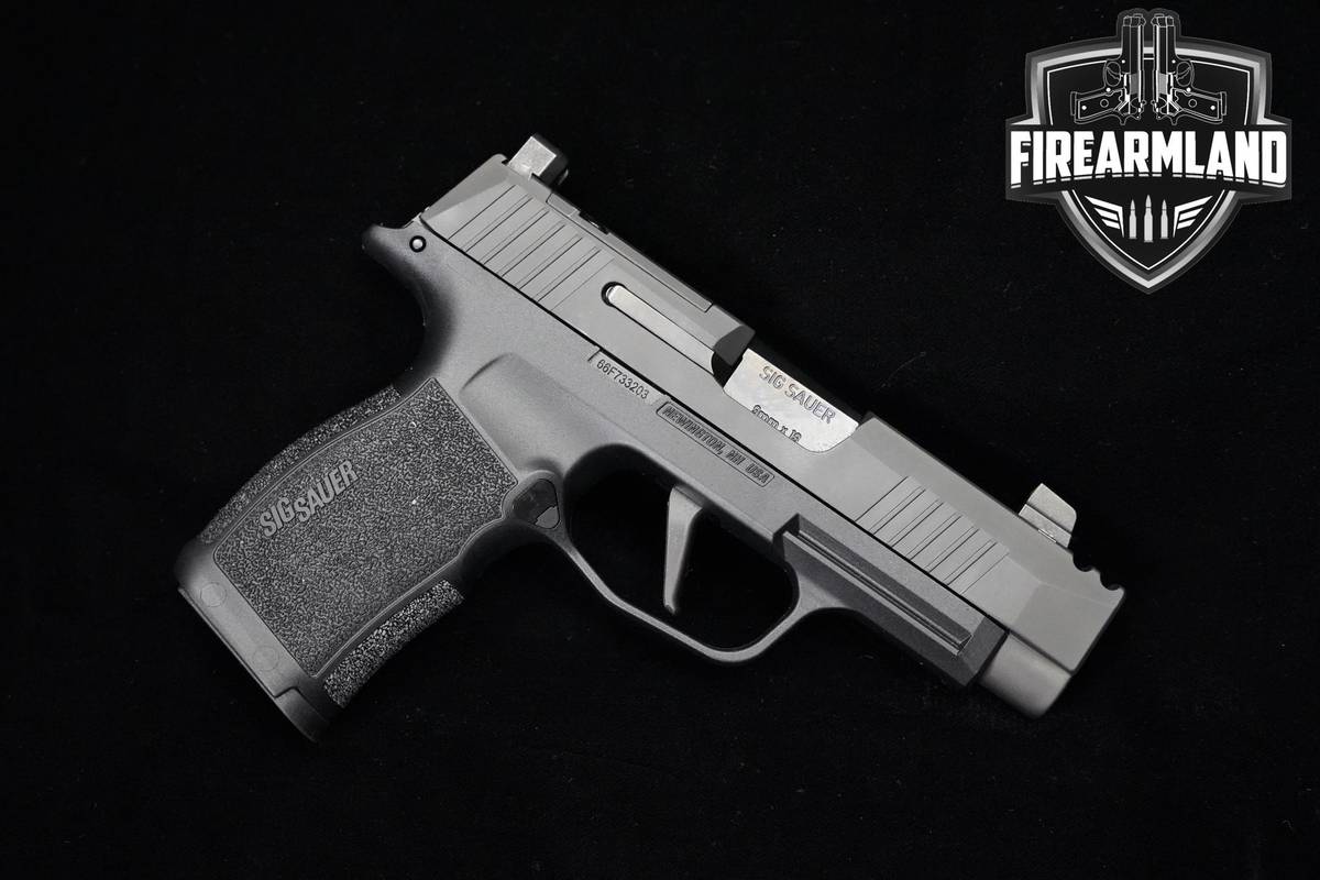 Sig Sauer P365X 9mm 3.1" Nitron Sig-Sauer P365-X P365X +2 MAGS & ORIG CASE