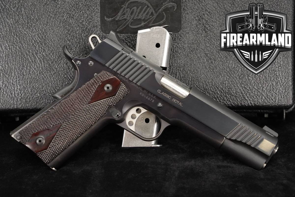 1997-2001 Kimber Classic Royal Series I 45 ACP 1911 +2 MAGS & ORIG CASE