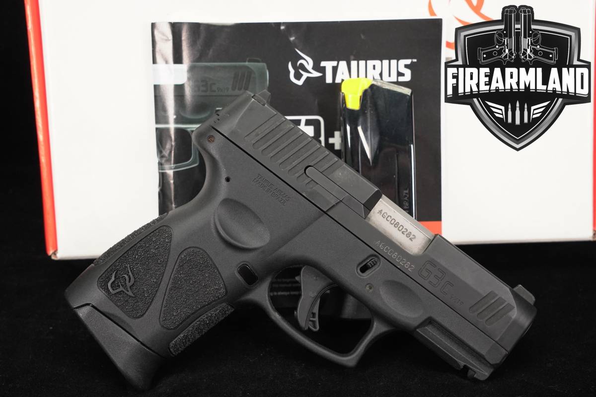 Taurus G3c 9mm 3.2" G3 C CCW +2 MAGS & ORIG BOX