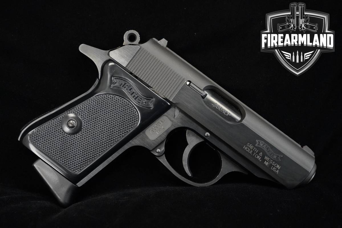 Walther PPK 380 ACP 3.3" Blued Walther S&W Import PPK-S +2 MAGS & ORIG CASE