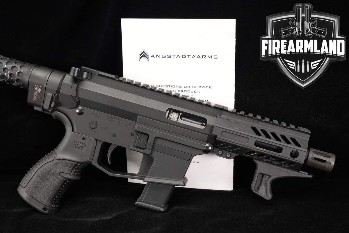 Angstadt Arms AA-0940 9mm AR-9 AR9 4.5 AA0940 LAW TAC FOLDER